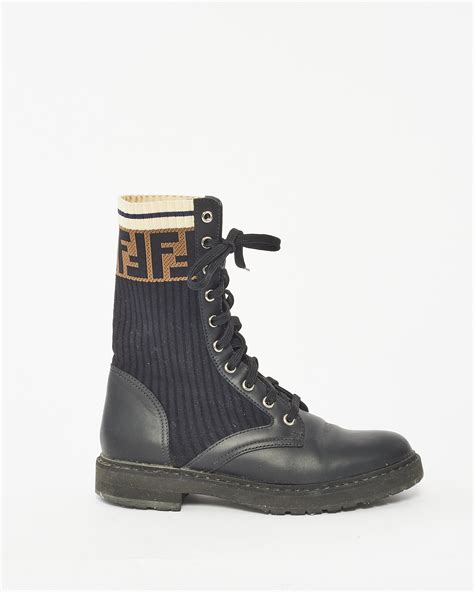 fendi rokoko boots|fendi combat boots.